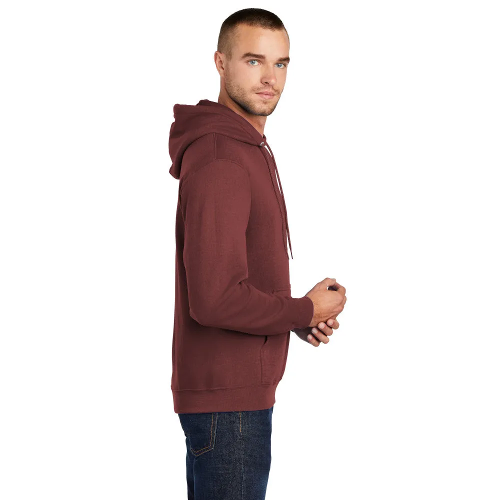 Port & Company® Core Fleece Pullover Hooded Sweatshirt - Maroon