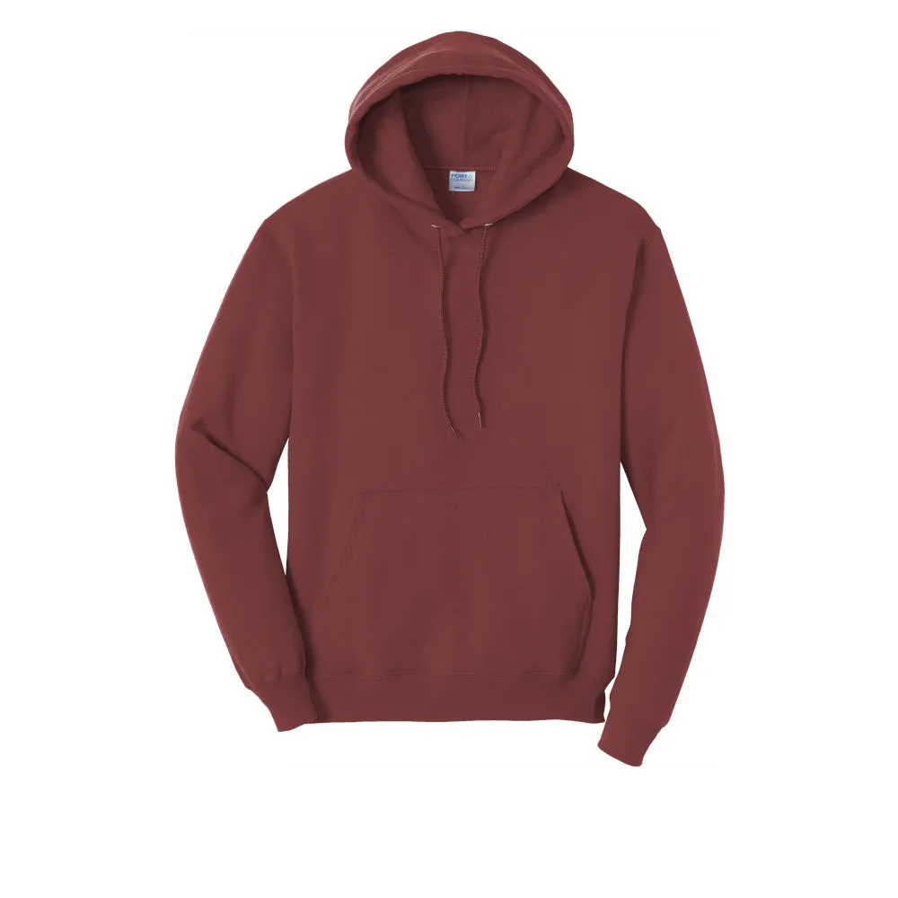 Port & Company® Core Fleece Pullover Hooded Sweatshirt - Maroon