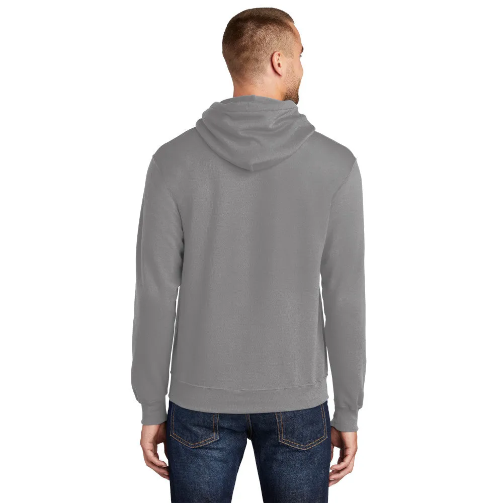 Port & Company® Core Fleece Pullover Hooded Sweatshirt - Medium Grey