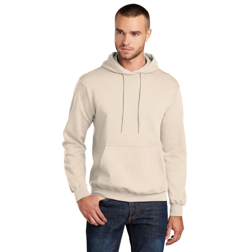 Port & Company® Core Fleece Pullover Hooded Sweatshirt - Natural