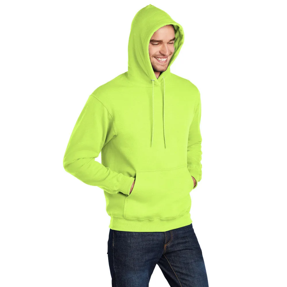 Port & Company® Core Fleece Pullover Hooded Sweatshirt - Neon Yellow