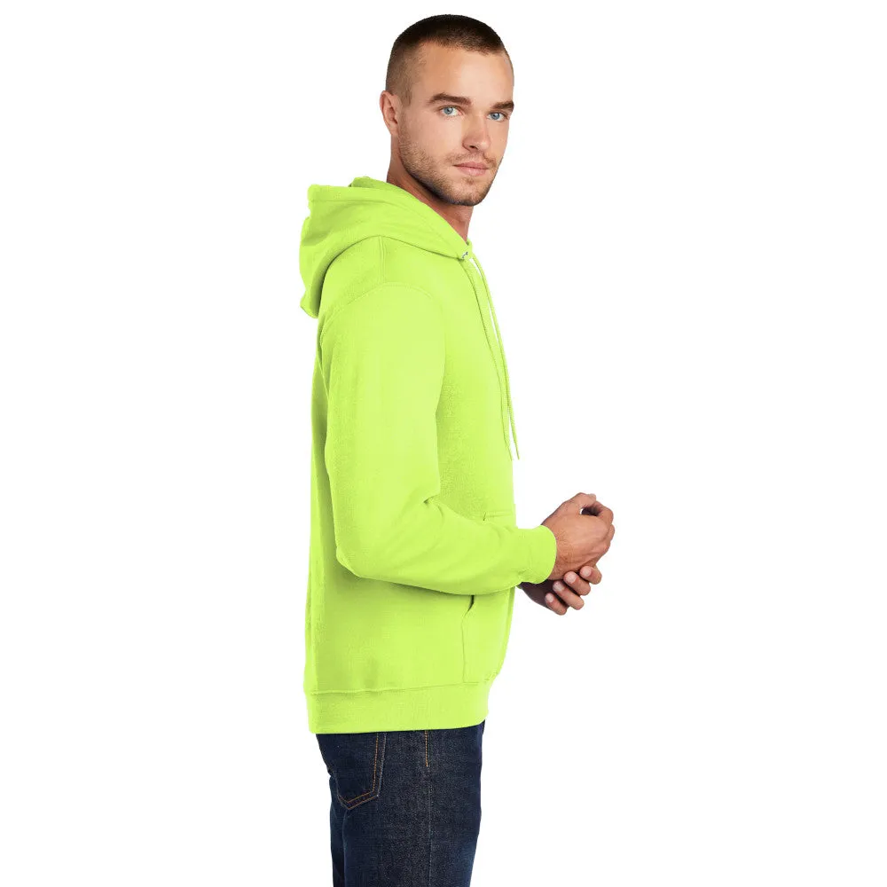 Port & Company® Core Fleece Pullover Hooded Sweatshirt - Neon Yellow