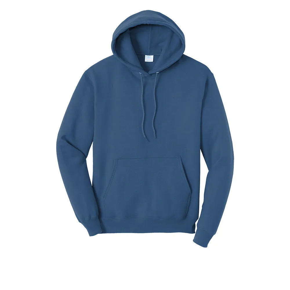 Port & Company® Core Fleece Pullover Hooded Sweatshirt - Neptune Blue