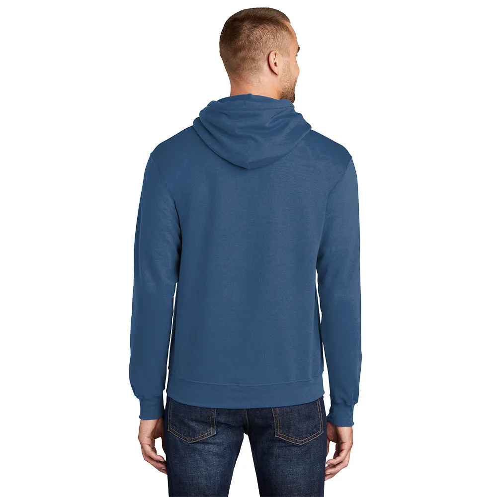 Port & Company® Core Fleece Pullover Hooded Sweatshirt - Neptune Blue