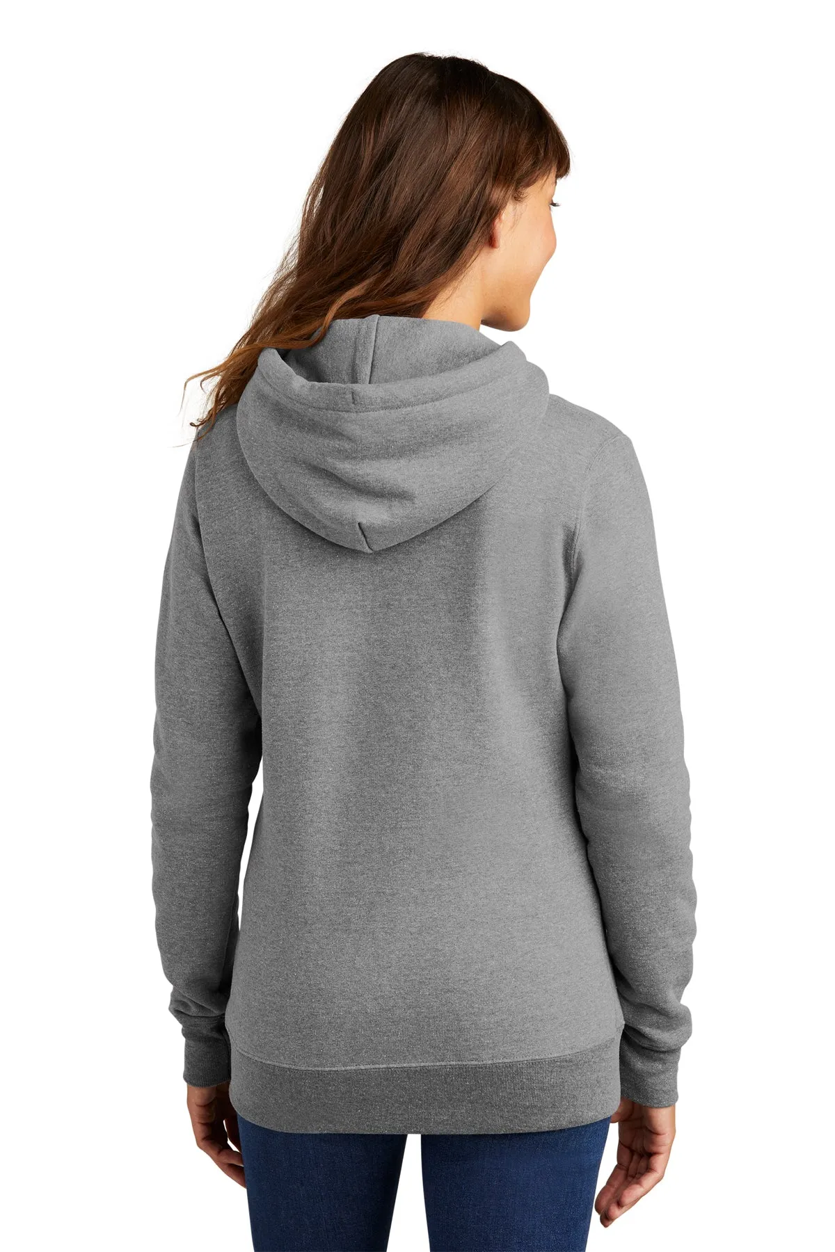 Port & Company Ladies Core Fleece Branded Hoodies, Athletic Heather