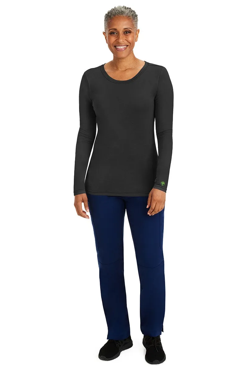 Purple Label Women's Melissa Long Sleeve T-Shirt | Black