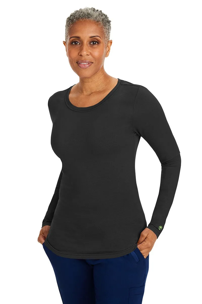 Purple Label Women's Melissa Long Sleeve T-Shirt | Black