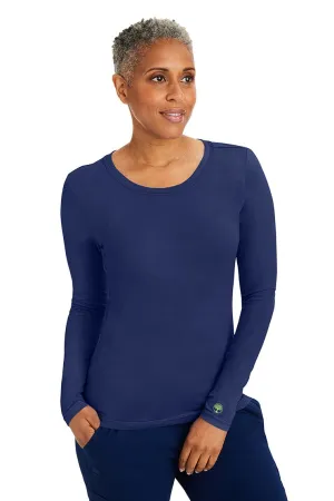 Purple Label Women's Melissa Long Sleeve T-Shirt | Navy