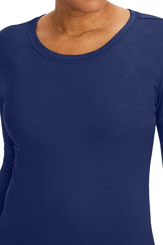 Purple Label Women's Melissa Long Sleeve T-Shirt | Navy