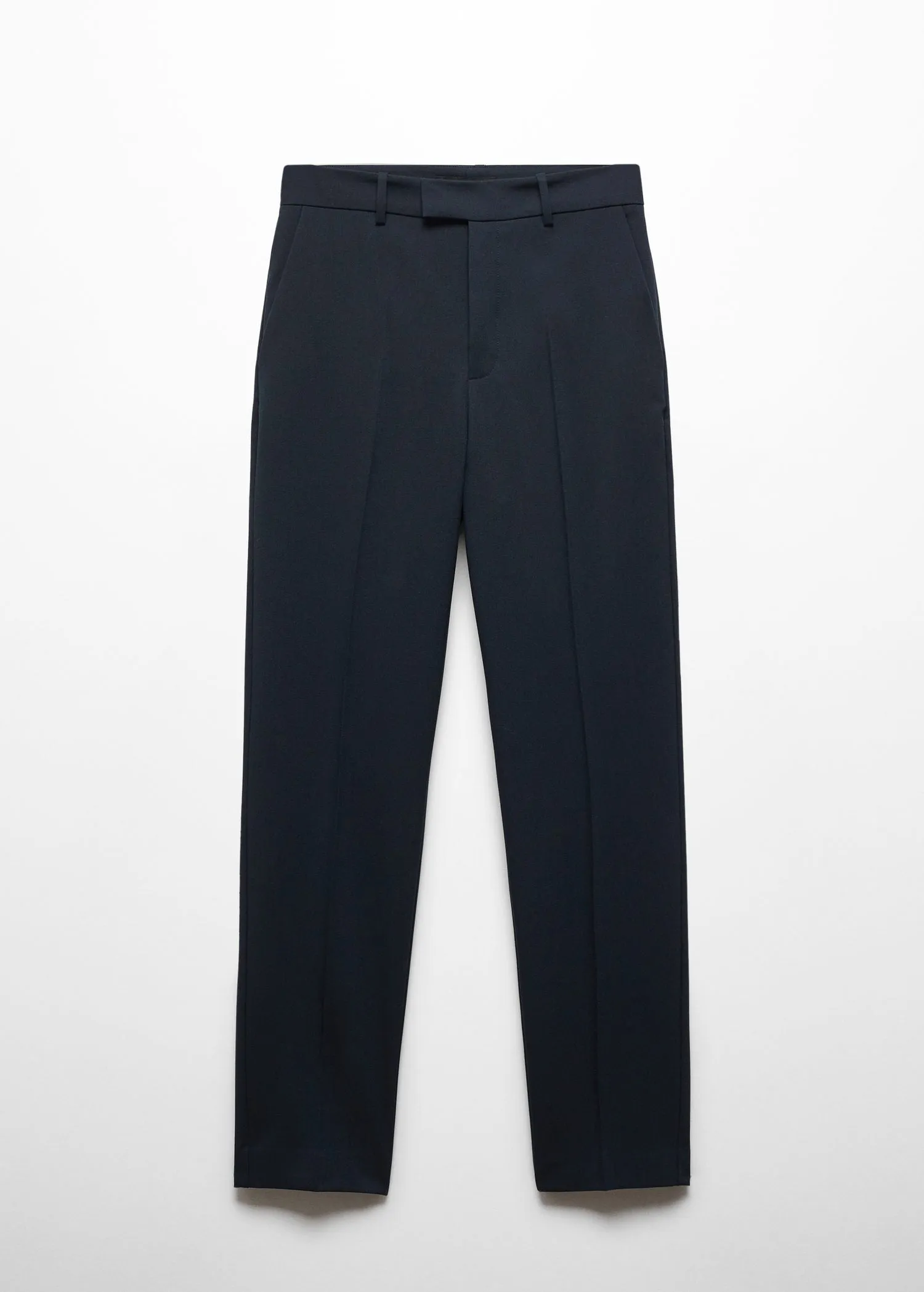 Straight suit trousers