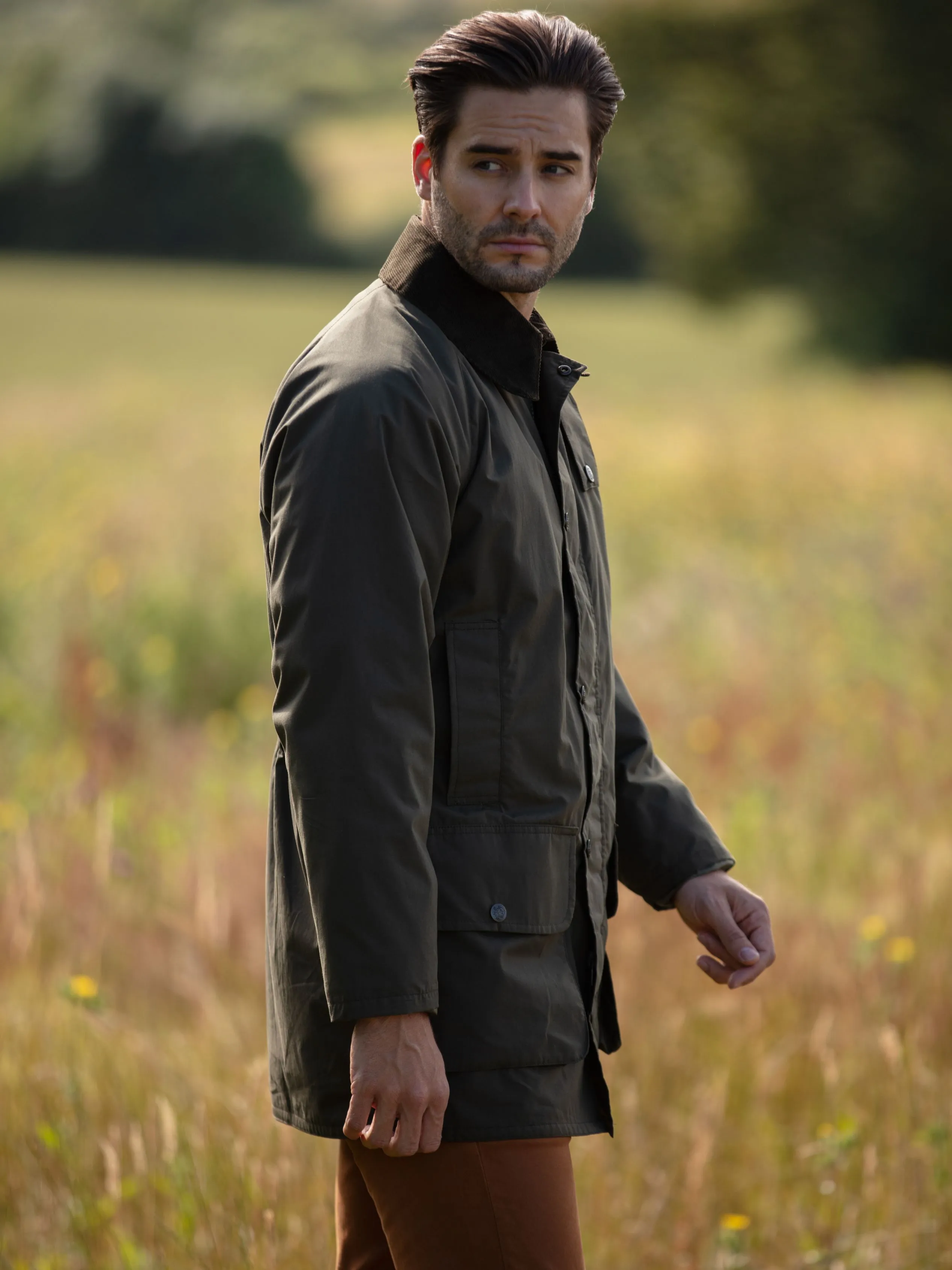 Surrey Men's Jacket In Olive