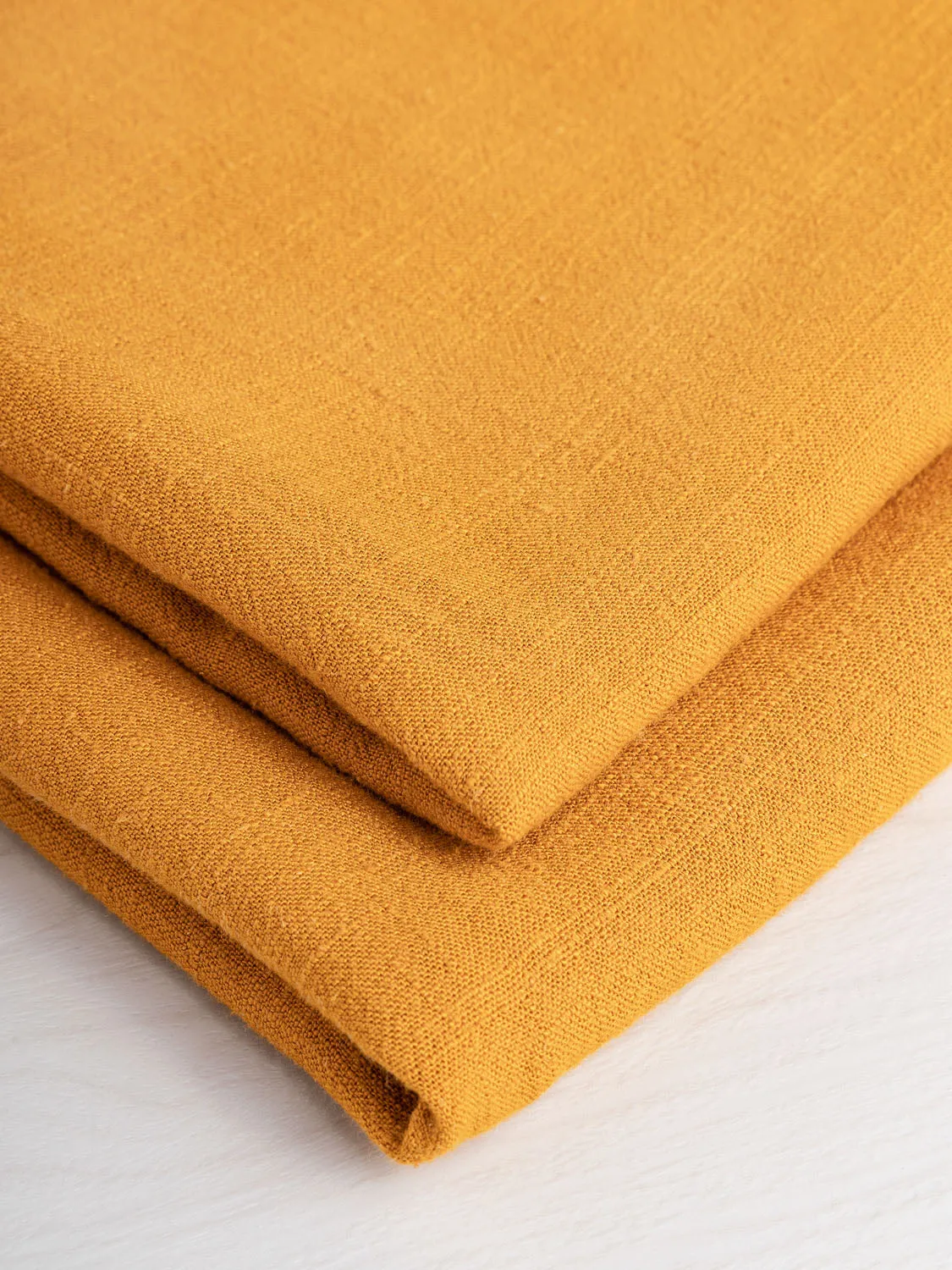 Textured Viscose Linen - Amber