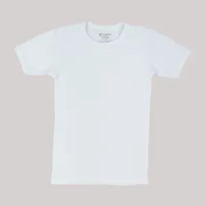 White Short-Sleeved Undershirt