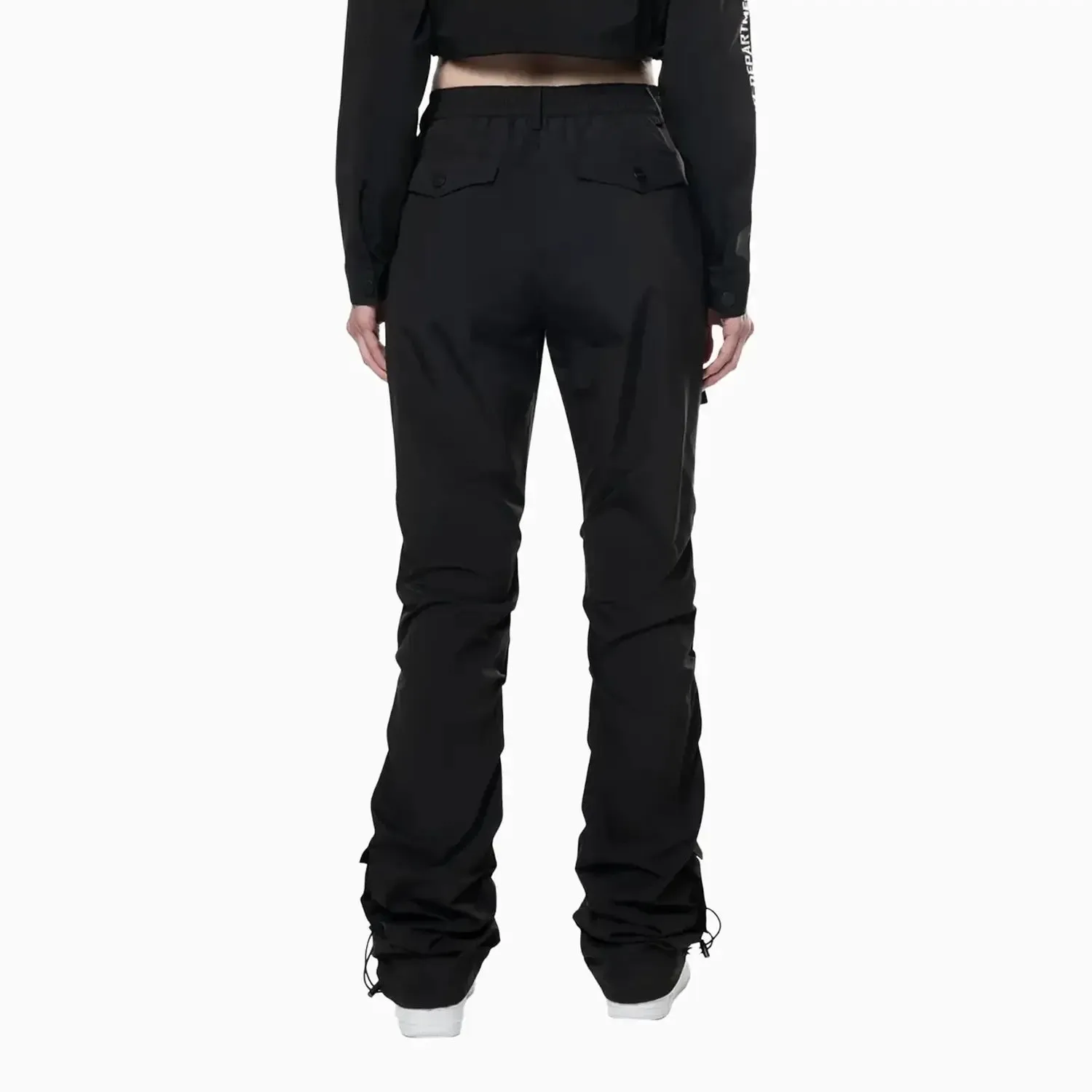 Women's Multi Pocket Nylon Stack Pant